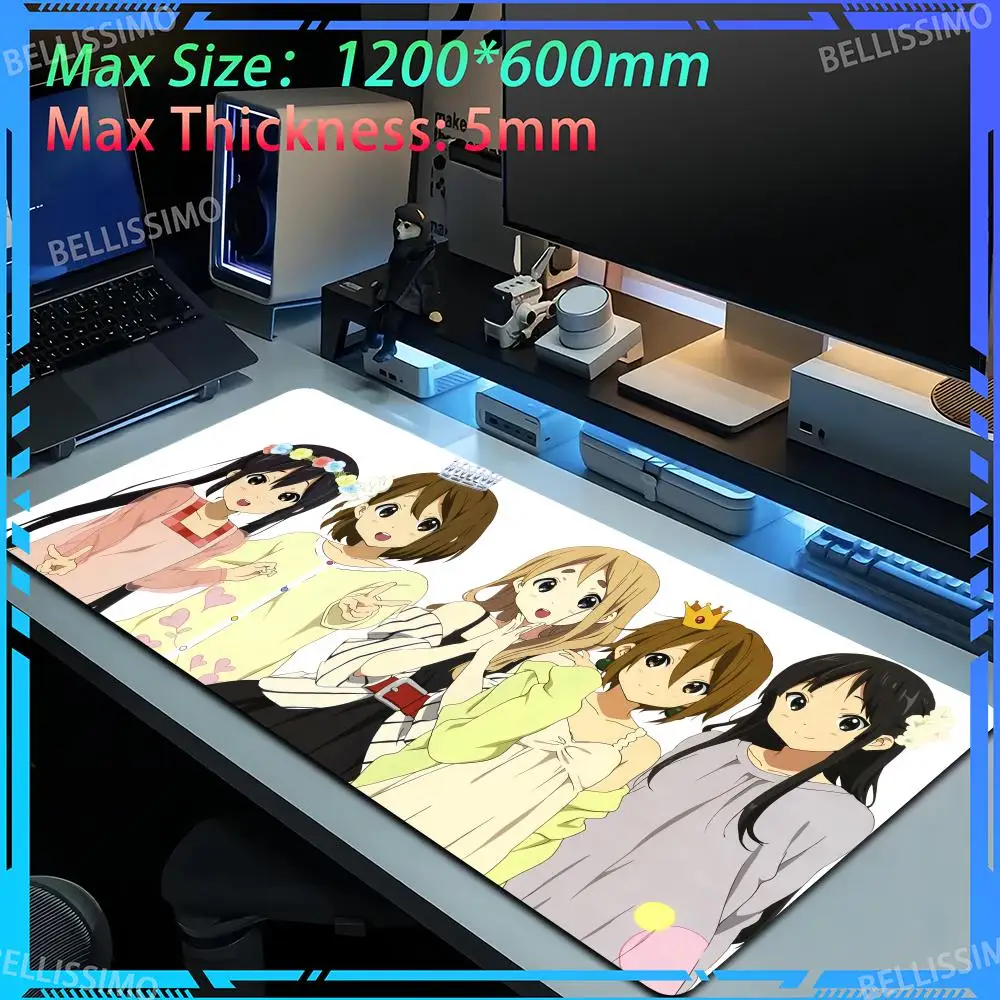 

Desktop protective pads Locked edge pads Mouse Pad Oversized Gaming Desktop accessories Mouse Computer cabinet K-ON