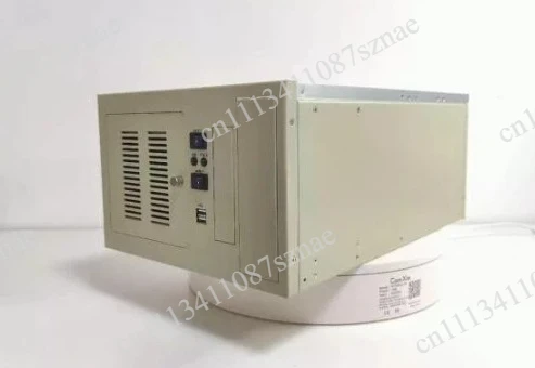 2406 Wall-mounted Chassis For Security Monitoring, Supports Long Industrial Cards & ATX Power Supply, Rear Panel