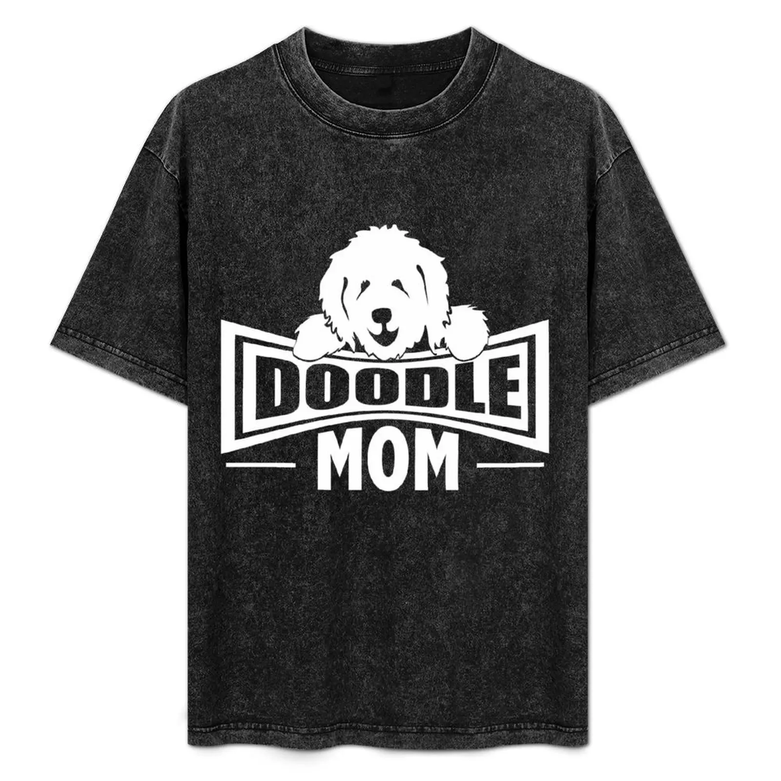 

Doodle Mom | Goldendoodle Labradoodle | NickerStickers on Redbubble T-Shirt cotton tshirt 100% T-Shirt
