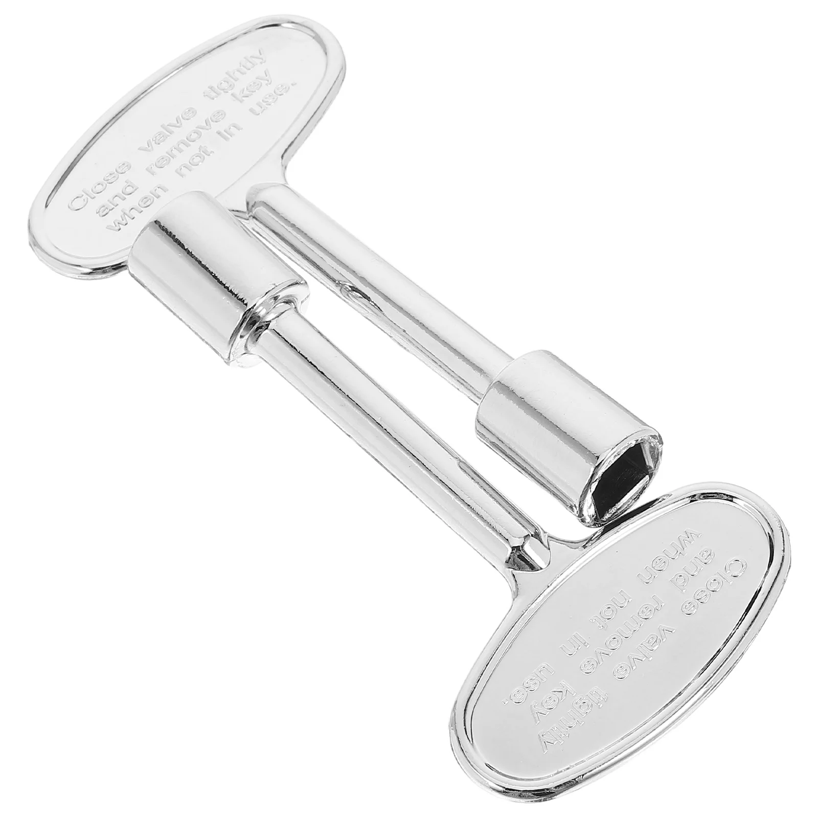 2개 세트 광택 아연 합금 가스 밸브 키 범용 교체용 가스 벽난로 화로 야외용 벽난로 키