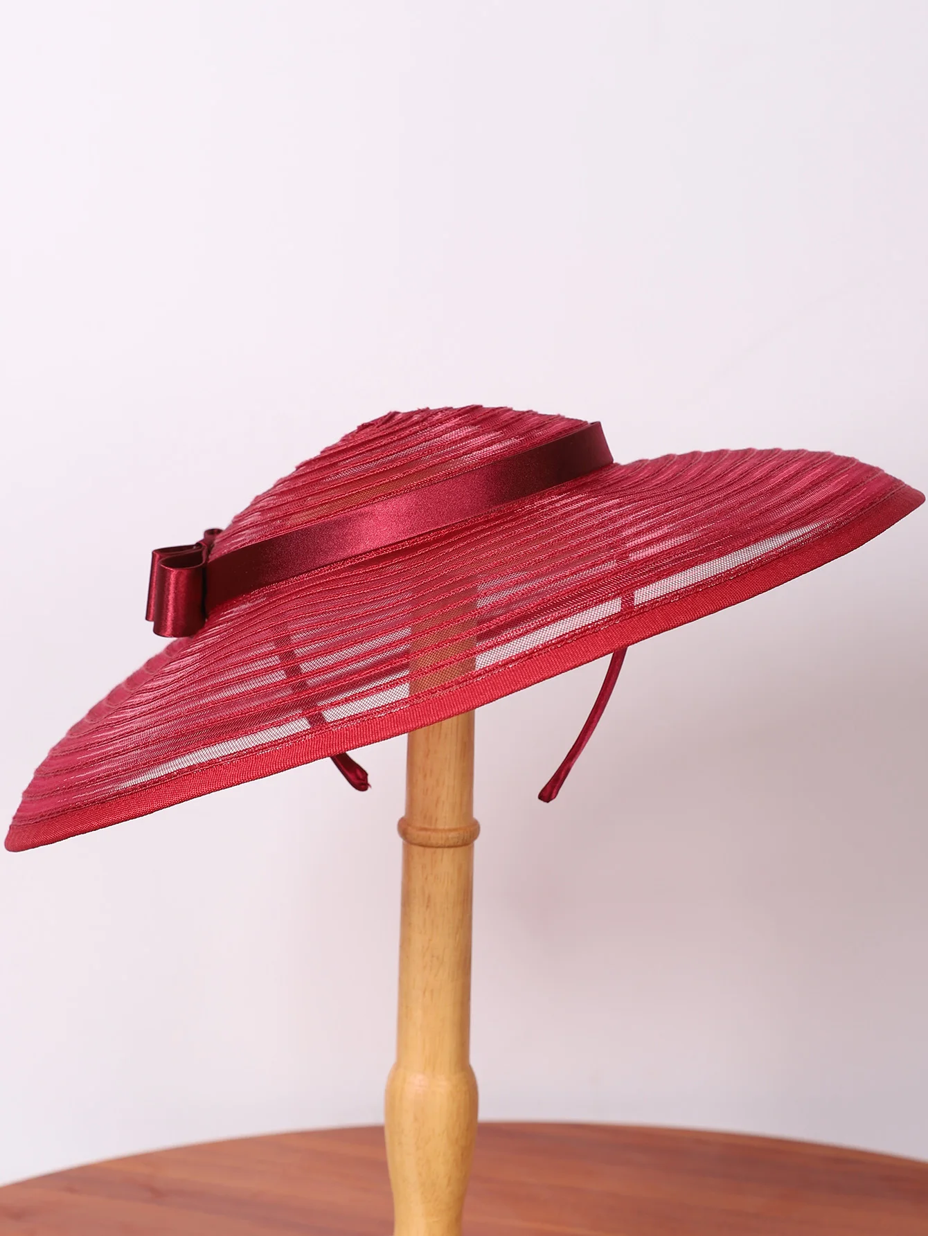 Große Kirche Pillbox Hüte Breite Krempe Fascinator Hüte für Frauen Damen Kentucky Lady Bow Party Kleid Cocktail Hut Hochzeit Braut – Detail 15