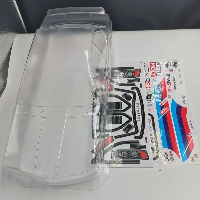 TC135 1:10 BM 635 RC Car Clear car body shell (190mm de largura) com folha de decalque adequada para chassi RC Drift Tamiya tt02 kyosho hsp