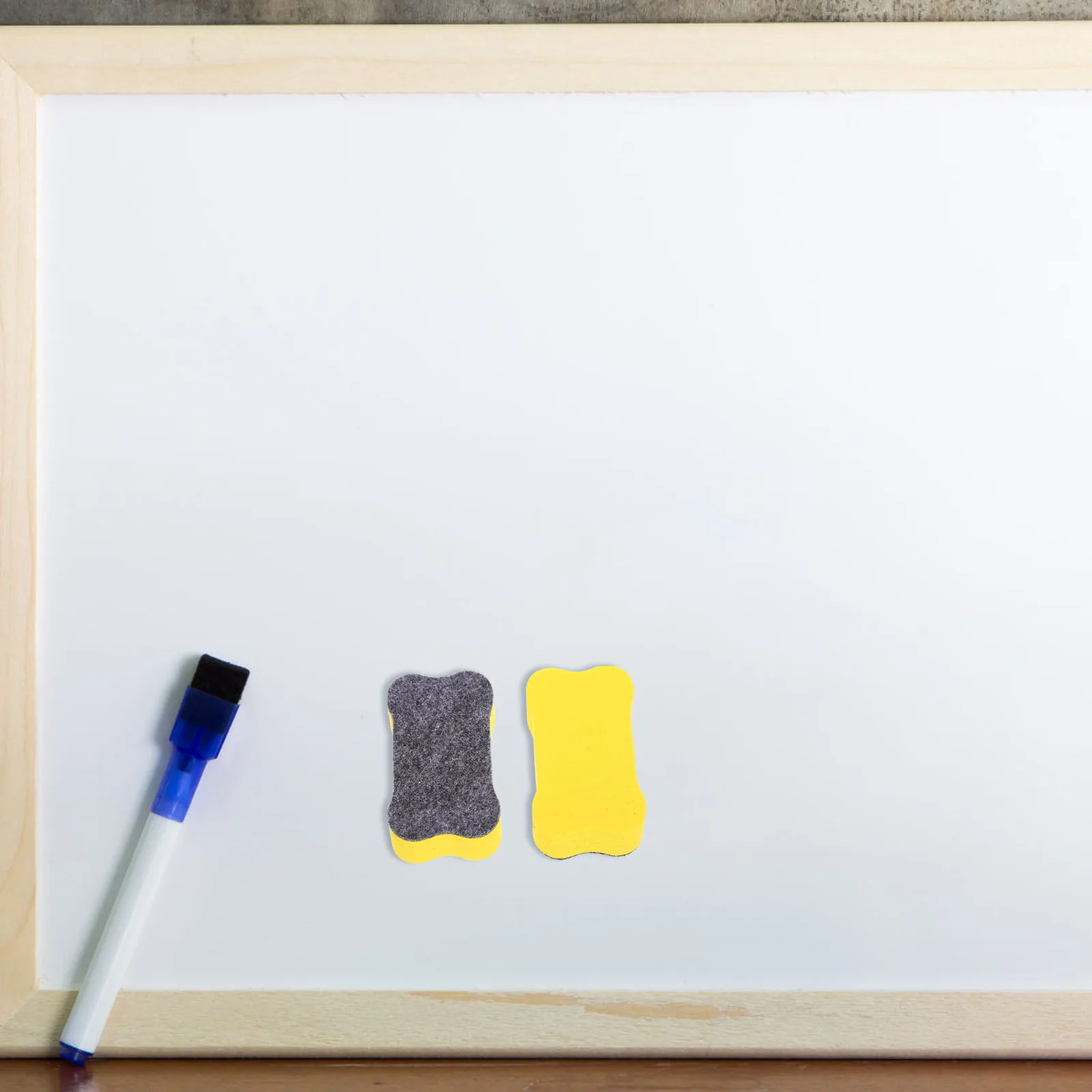 

24 Pcs White Board for Magnetic Whiteboard Dry Erasers Chalk Teacher Must Haves