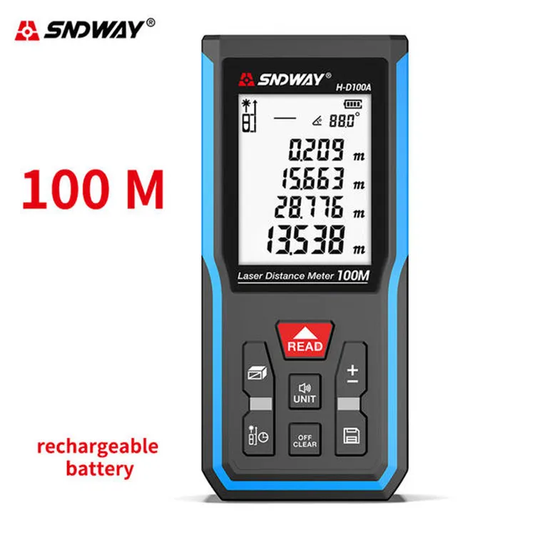يده ليزر Rangefinder ، أداة قياس الأشعة تحت الحمراء ، حاكم الإلكترونية ، H-D510A