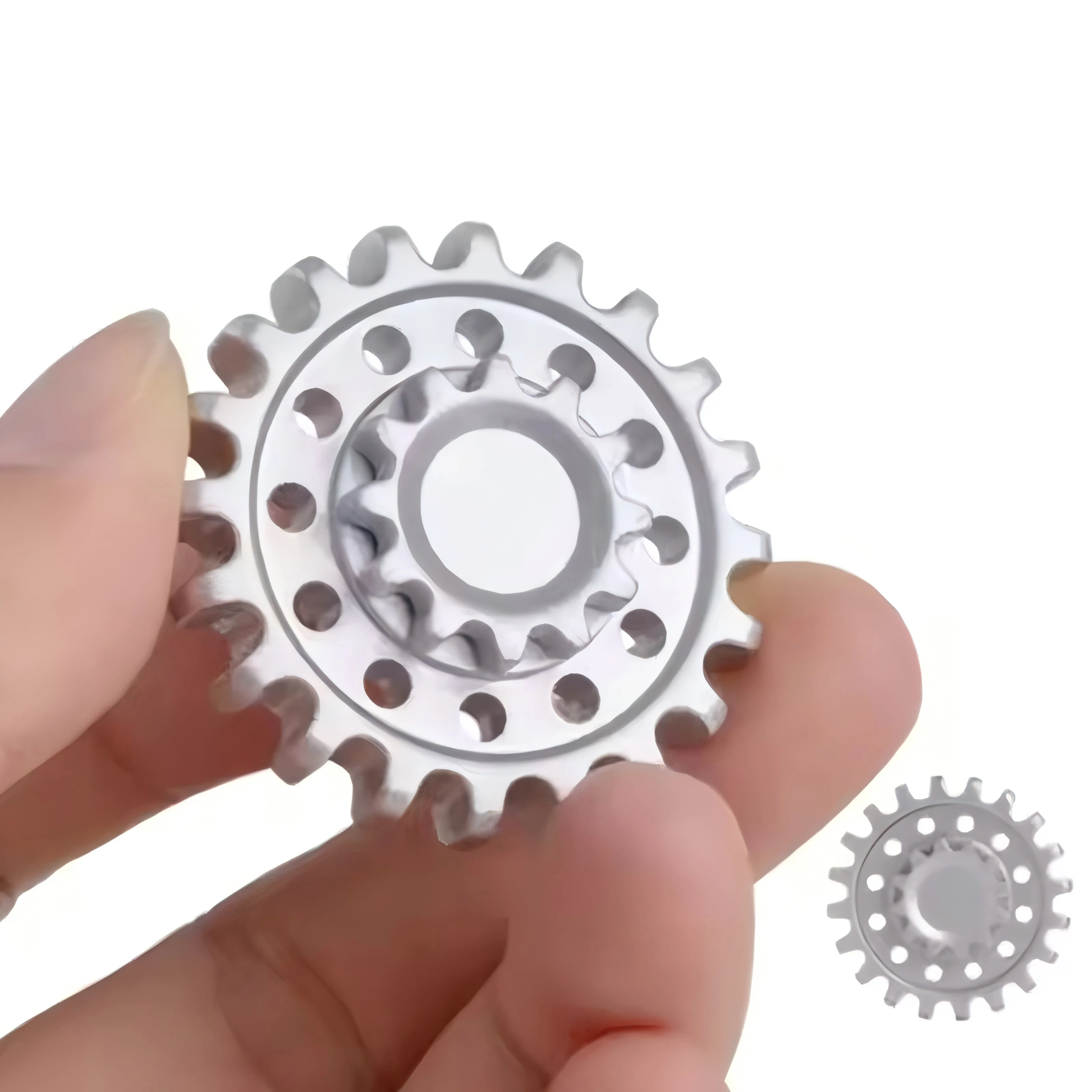 Metal Gear Fidget Spinner voor volwassenen Stress Relief Speelgoed Autisme ADHD Angst Cool Gadgets Unieke geschenken Tienerjongens