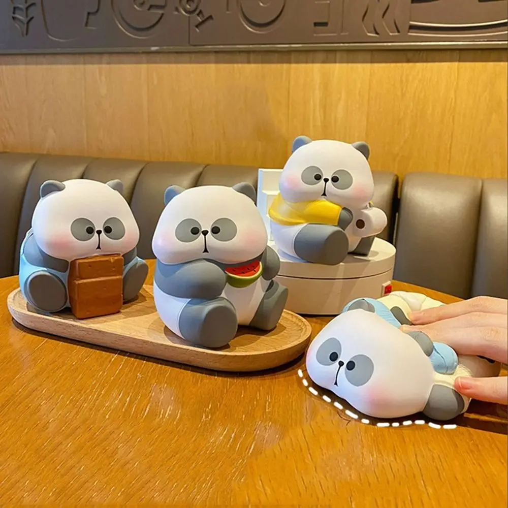 Wolno rosnąca zabawka do ściskania Panda z PVC zabawka dekompresyjna Stress Relief śmieszne zabawki prezent zabawka antystresowa