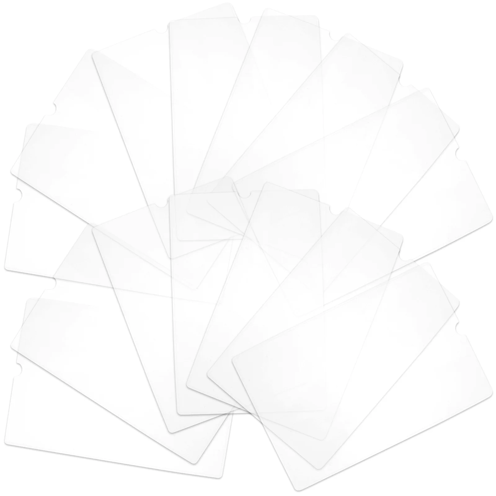 

14 Pcs File Folders Protective Sleeve Office Supplies School for Important Documents