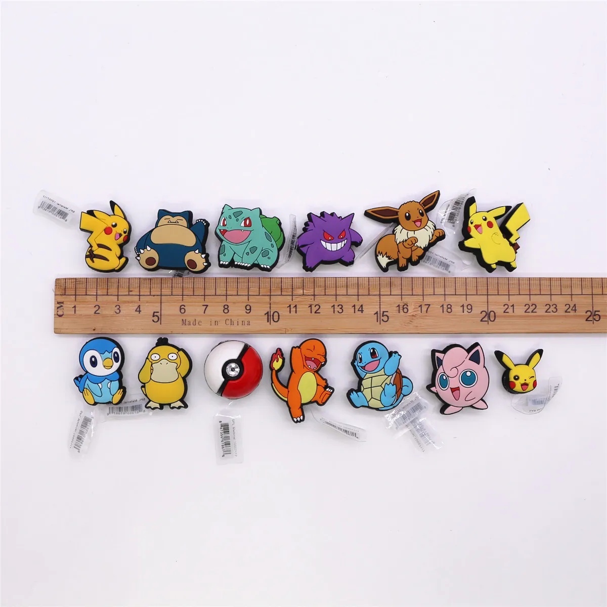 MINISO 1 Pcs Pokemon Pikachu Shoe Charms for Clog Pin Sandals Buckle Decorations PVC Cartoon Shoes Accessories for Friends Gifts image 6
