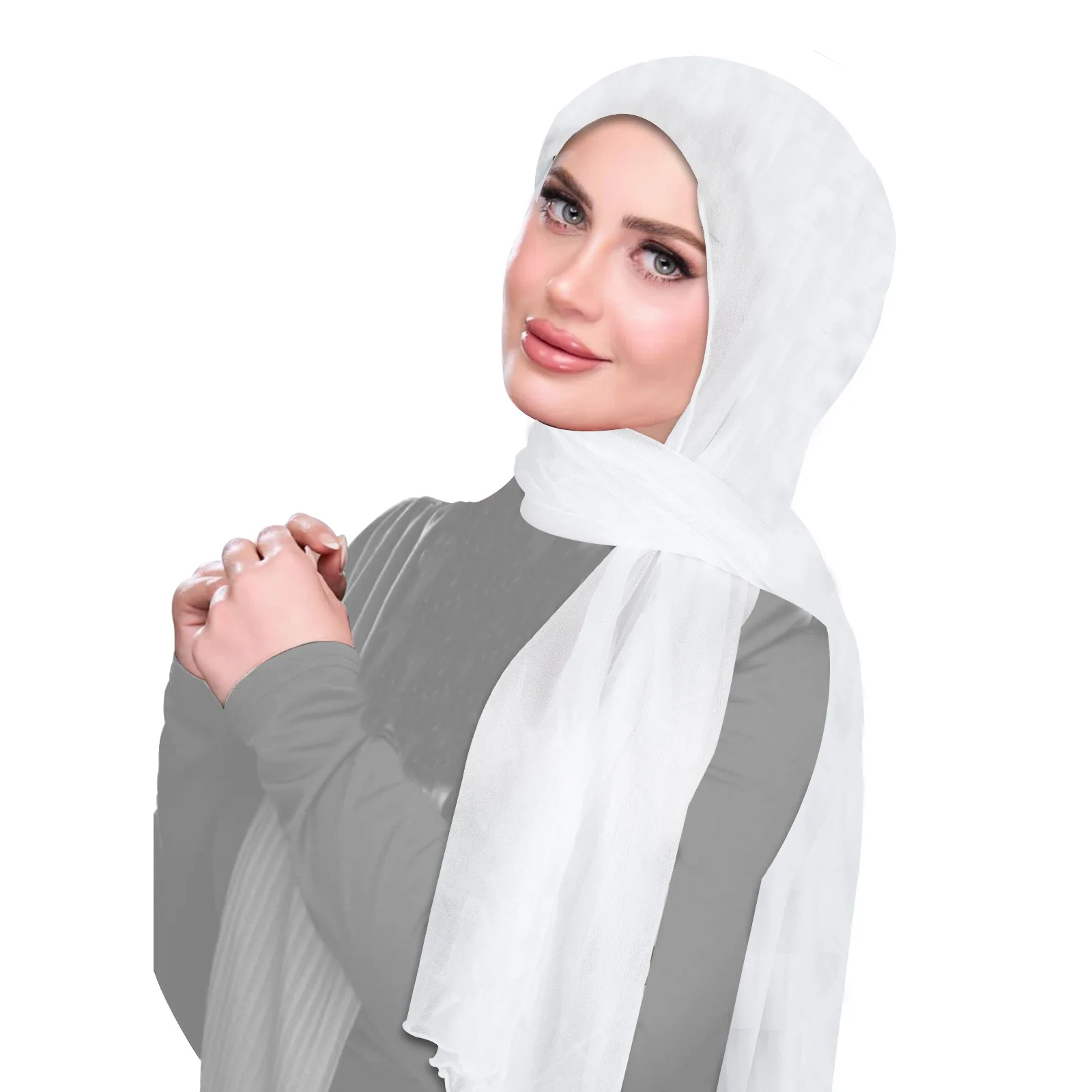 

Fashion Women Muslim Plain Jersey Hijab Shawls Long Scarf Hijabs Head Wraps Islamic Breathable Headscarf Bandanas Headband Mujer