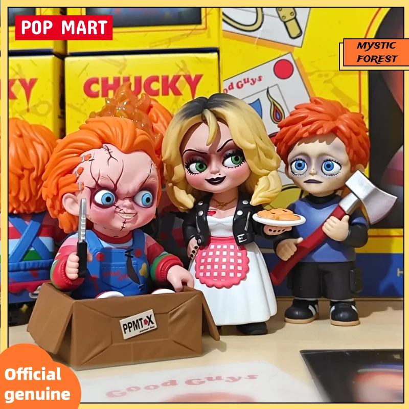 

POPMART HALLOWEEN CHUCKY CHILDS Play Series Blind Box Trendy Toy Figure Gift Trendy Toys Ornaments Figure Mystery Box