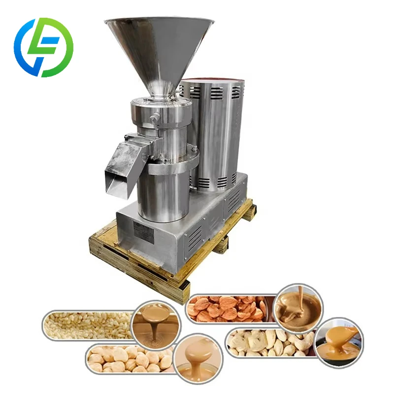 Customize Hummus Tahini Mayonaise Nut Peanut Butter Soybean Make Machine Colloidal Cacao Grinder Colloid Mill for Meat