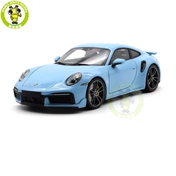 1/18 Minichamps 911 992 Turbo S Coupe Sport Design 2021 Diecast Model Toys Car Gifts For Father Husband Boyfriend