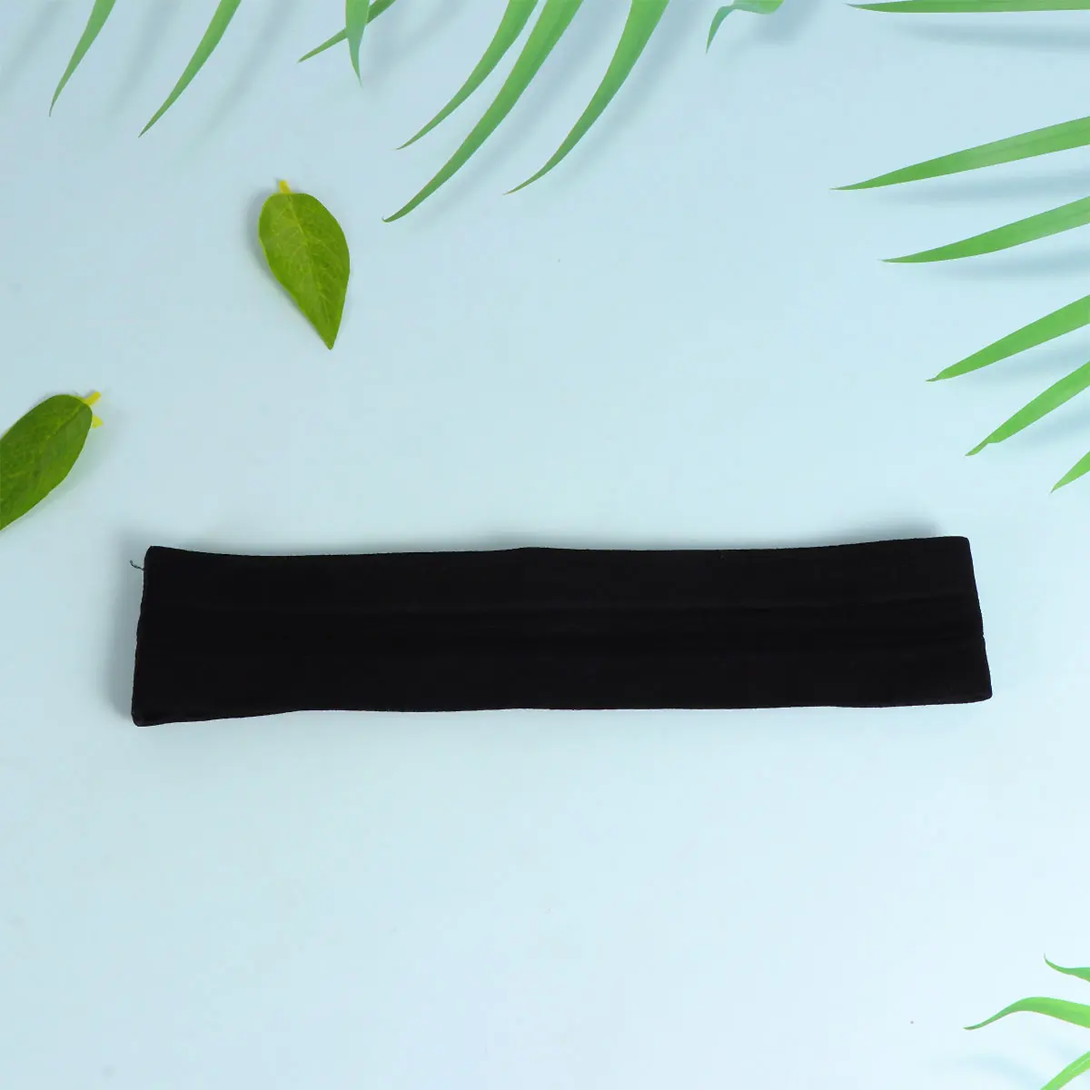 

1pc Anti-slip Anti-perspirant Hair Band Yoga Headbands Women Black Sports Sweatproof Turban Workout Durable Elastic Fitness