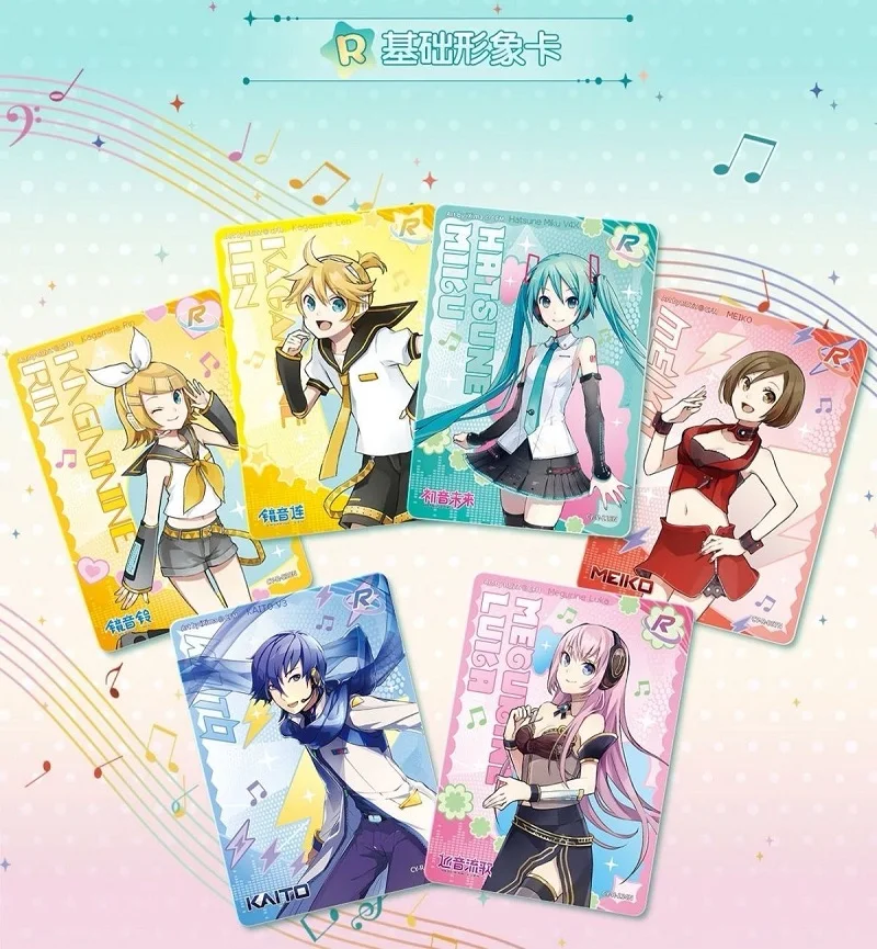KAYOU Original Hatsune Miku Karten-Charm-Pack Shining Superstar Party Show Karten CR OR UTR Seltene Sammelkarten Spielzeug – Detail 32