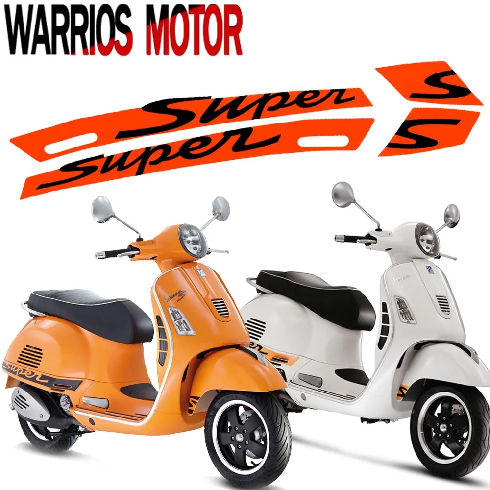 For Vespa GTS 300 GTS300 Super Sports Motorcycle Decal 