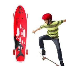 Skateboards für Jugendliche 22in kleine Fische Allrad-Skateboard für Kinder starkes tragendes Decks pielzeug für Kinder Teenager Erwachsene