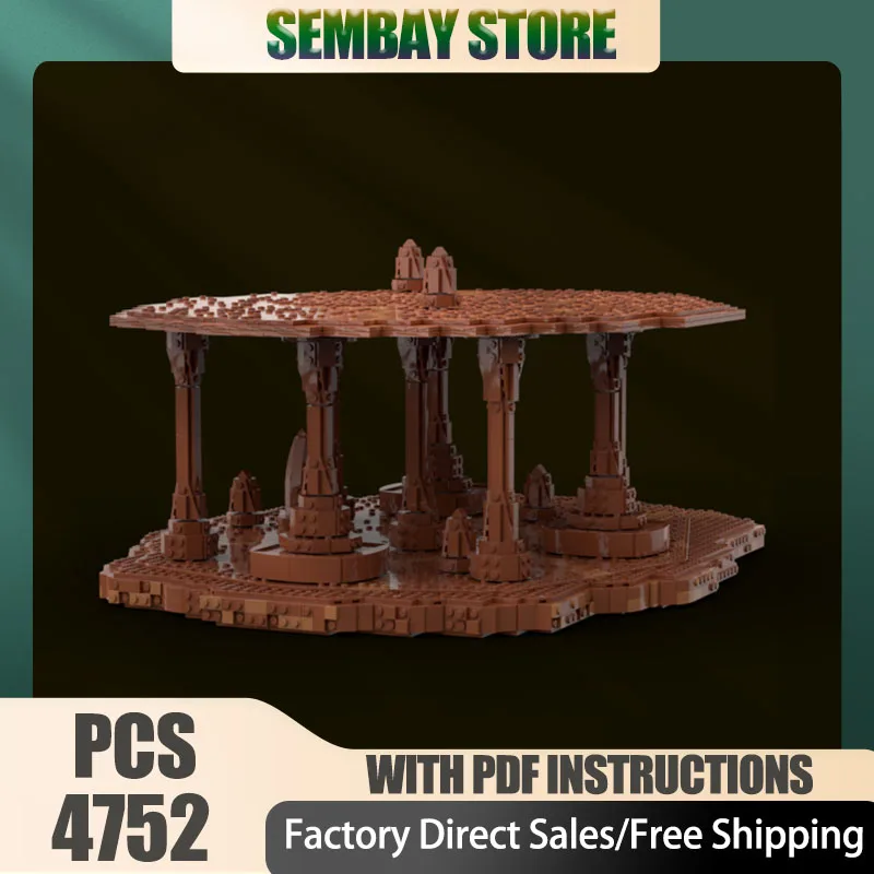 

Star Movie Model Moc Building Bricks Modular Cave Model Technology Blocks Christmas DIY Toy Construction Gifts