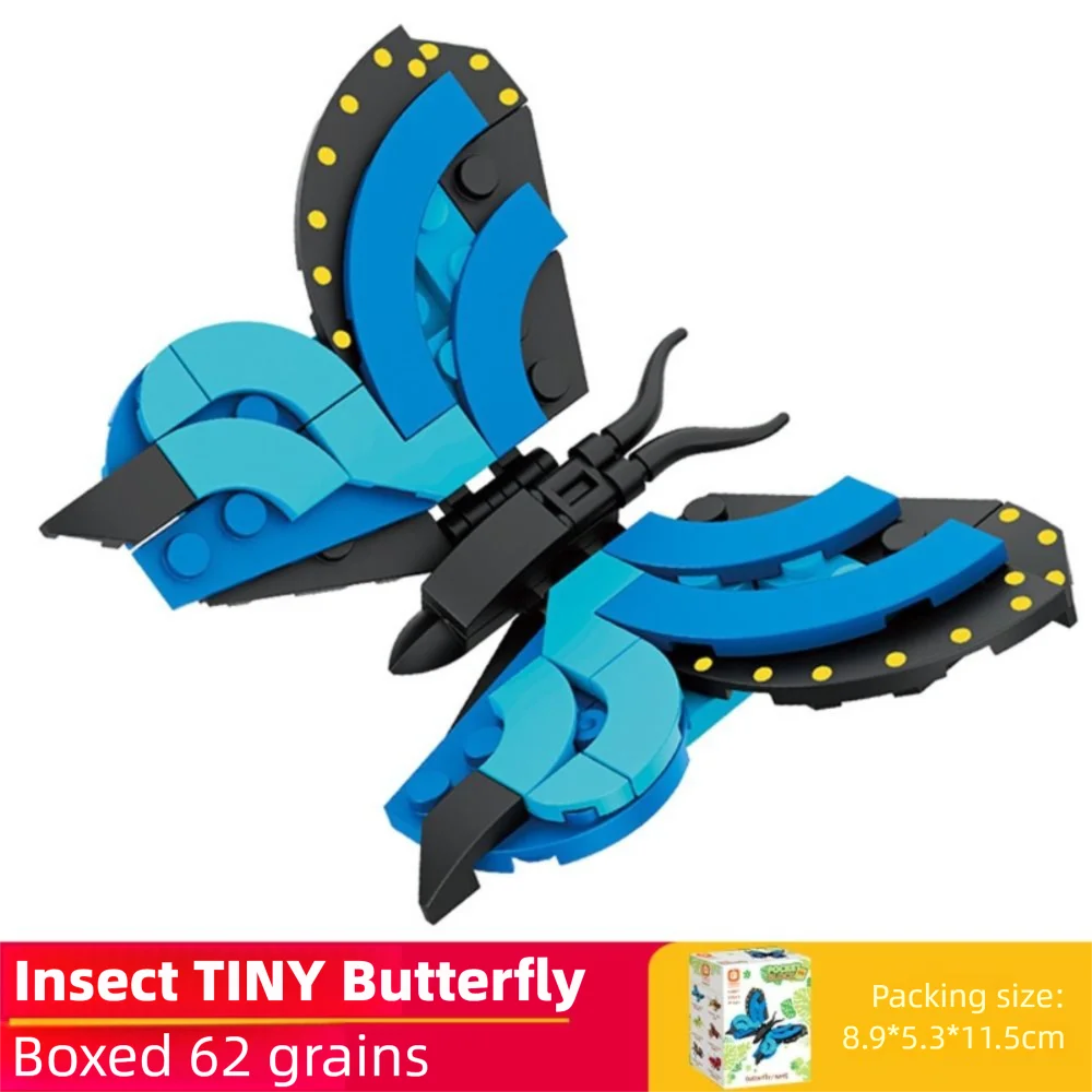 Puzzle insecte modèle Animal fourmi blocs de construction sauterelle libellule modèle jouet Nature décor