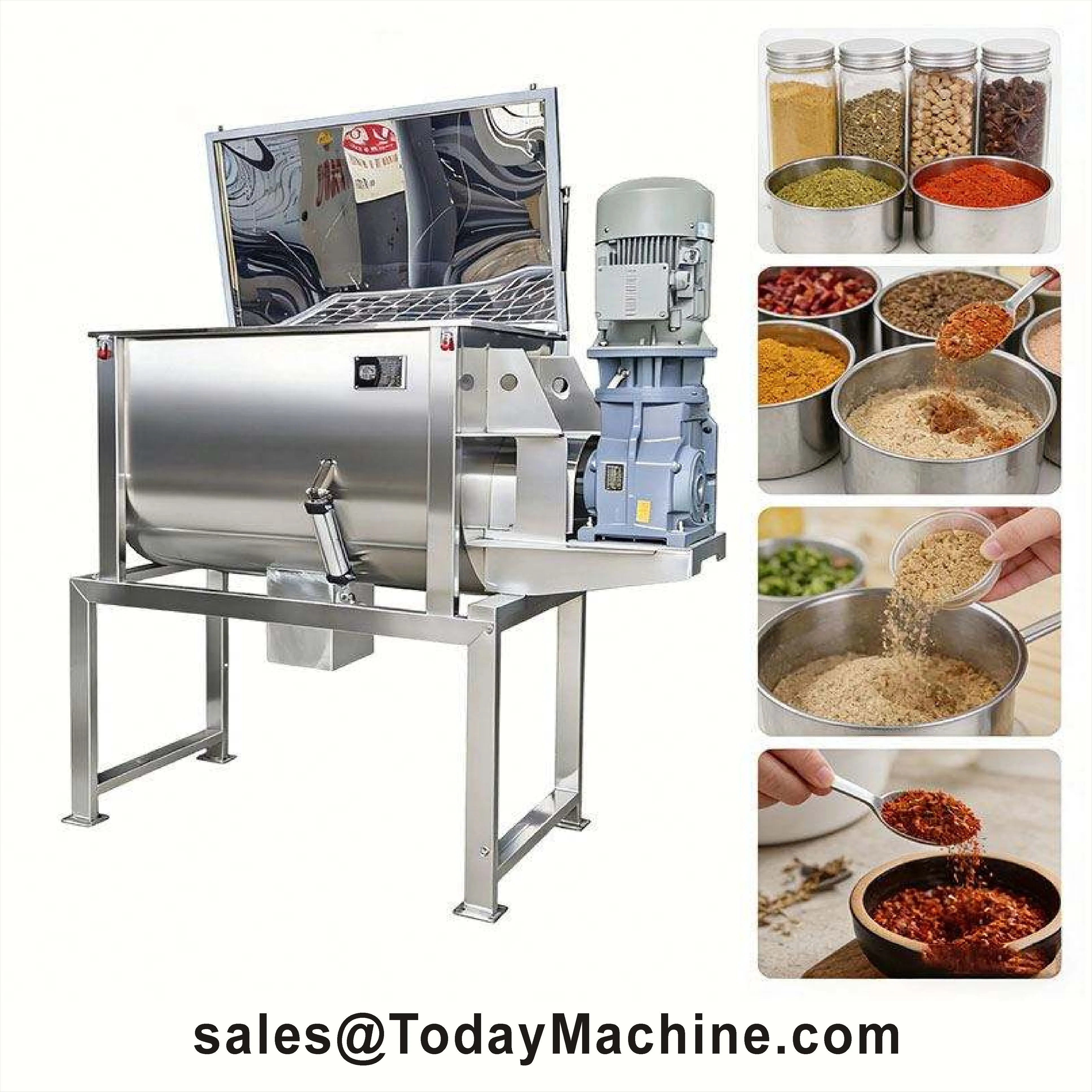 

Ribbon Mixer Machine Horizontal Ribbon Blender Mixer