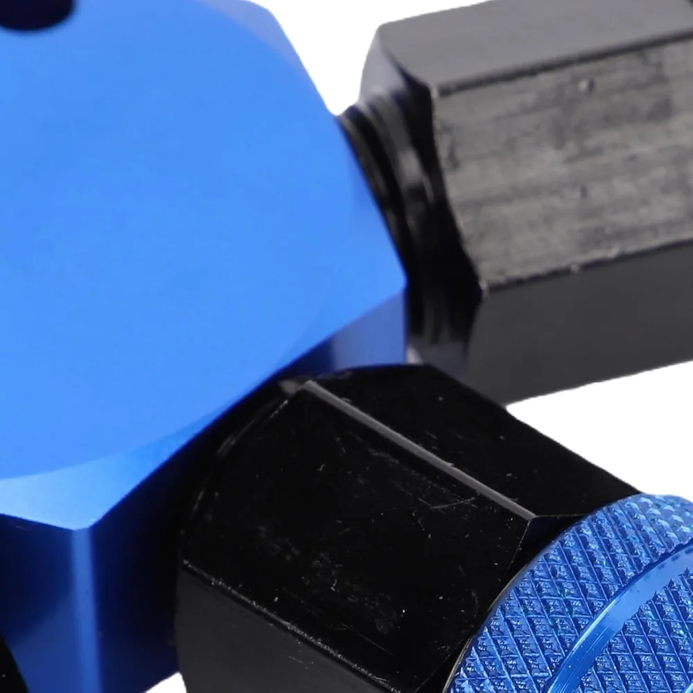 Thread Design 3 Way Air Hose Splitter 1/4 Inch NPT Size Industrial Grade Quick Connect Adapter Hex Style Male Quick Connect