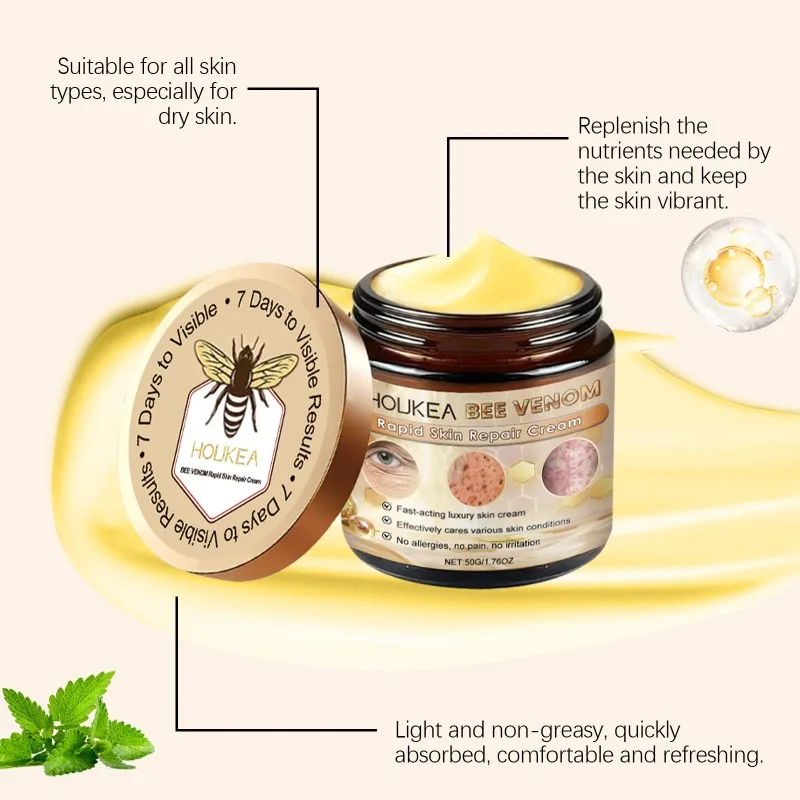 Propolis Soothing Face Cream Repairing Hydrating Non-irritating Suitable For Daily Use