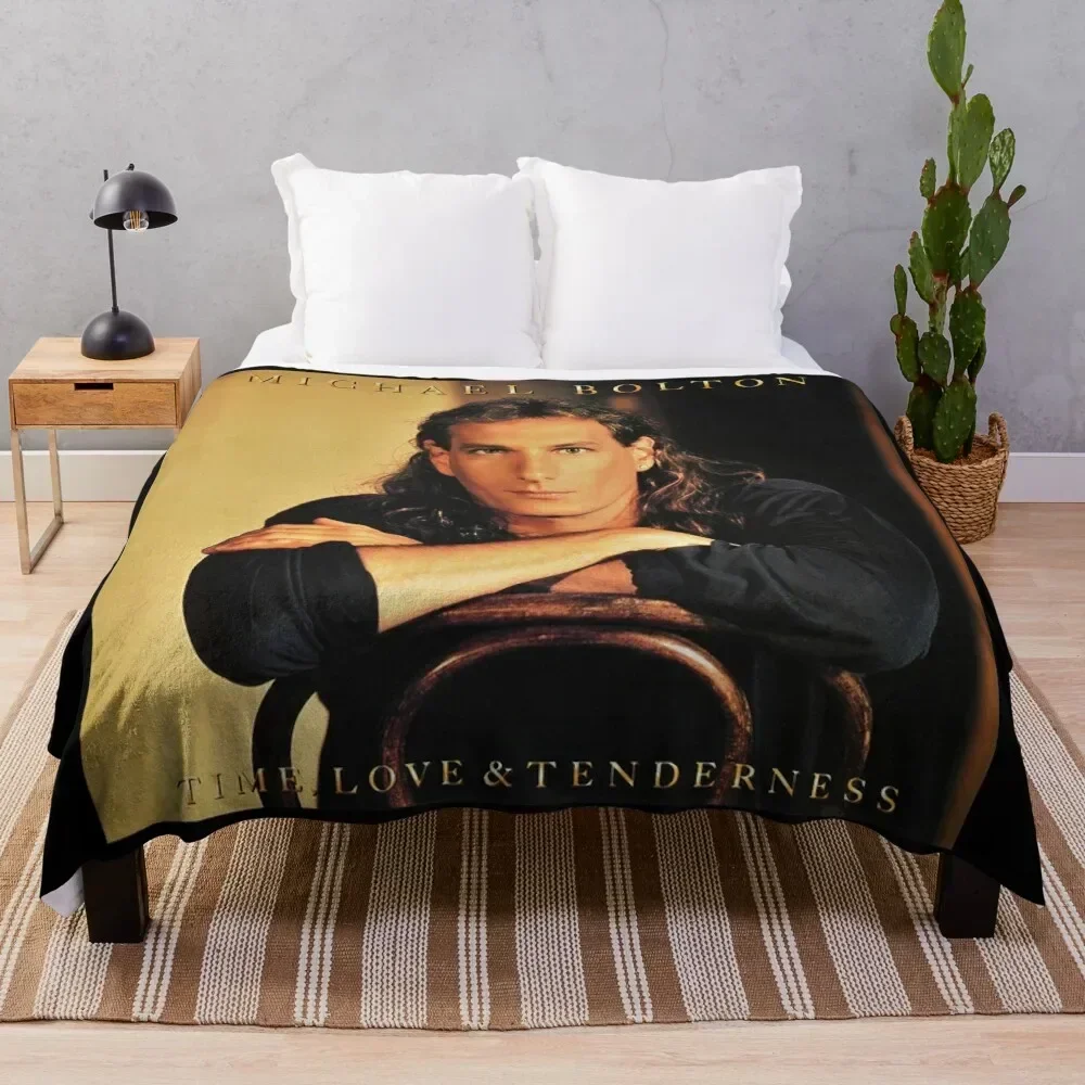 

Michael bolotin Time love tenderness Throw Blanket Year Round Soft Comfortable Blanket for Home