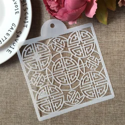 1PCs 15*17.5cm Chinese Happiness DIY Craft Layering Stencils Painting Scrapbooking Stamping Embossing Album Paper Card Template