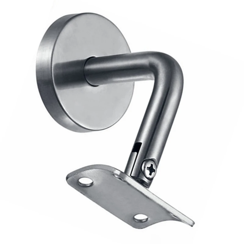 Stainless Steel Handrail Bracket Glass Balustrade Stair Wall Glass Support Restaurant Office Building Wall Mounted Brackets