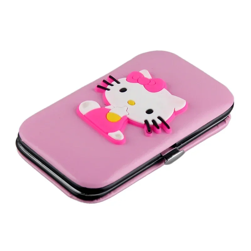 Maniküre-Set, Pediküre-Pflegewerkzeuge – 6-teiliges Damen-Pflegeset aus Edelstahl für Reisen oder den Heimgebrauch