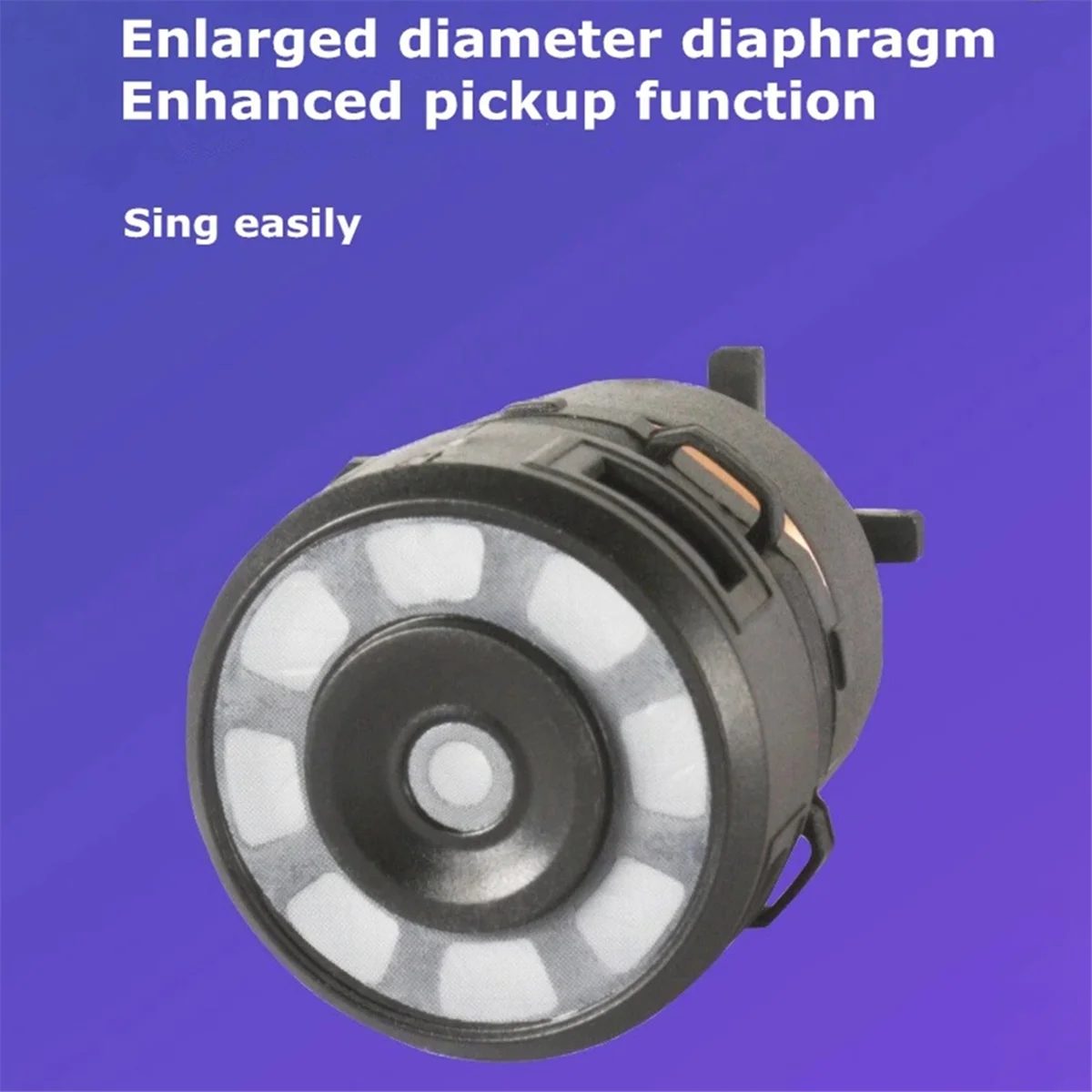 Large Diaphragm Dynamic Microphone Core, Microphone General Accessories, KTV Singing, High Fidelity Sound Quality N-M97C