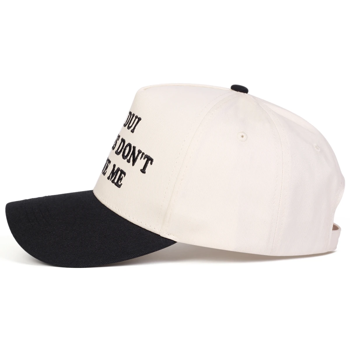 Unisex MY DUI CHARGES Baseballkappen mit Buchstabenstickerei, Frühling und Herbst, für den Außenbereich, verstellbare Freizeithüte, Sonnenschutzhut, Sportkappe – Detail 5