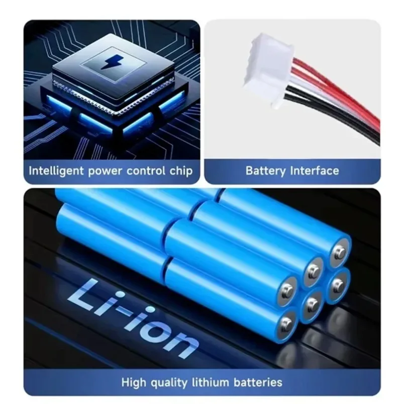 12800mAh Battery Replacement For ecovacs T5 T8 T9 T10 T20 DLX11 DLX13 DLN12 X1 X1omni X1 Deebot Ozmo Sweeping robot battery