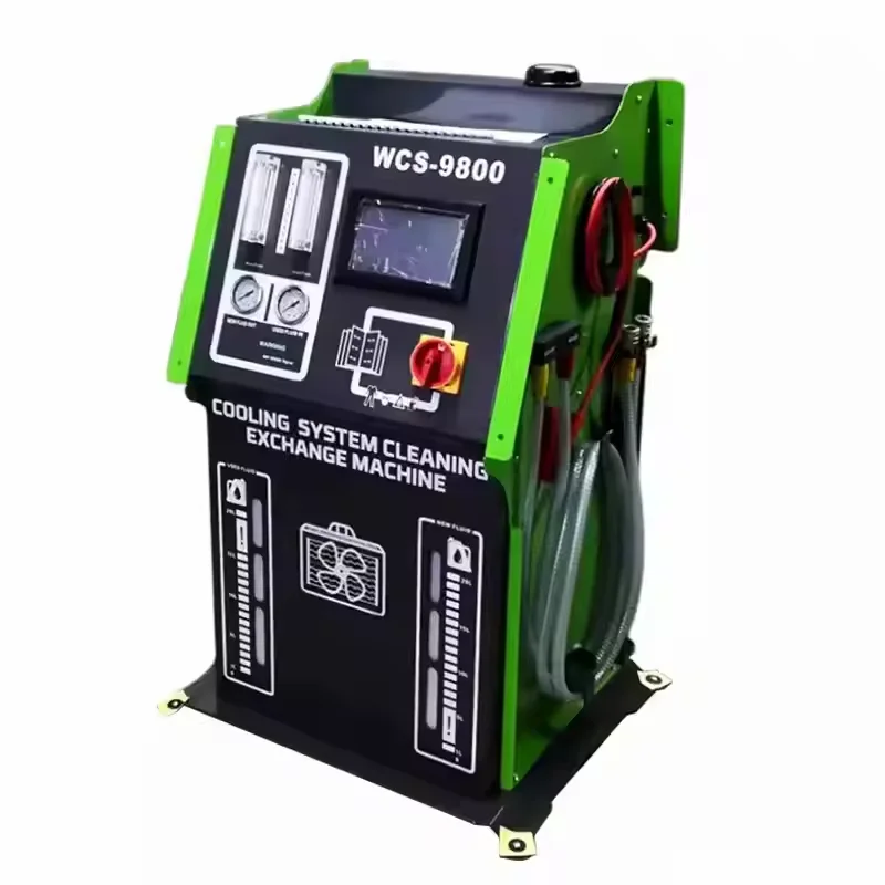 Auto Coolant Replacement Machine Radiator Cleaning Antifreeze Replacement with  WCS9800 Cooling System Flush Car Cleaning Tool