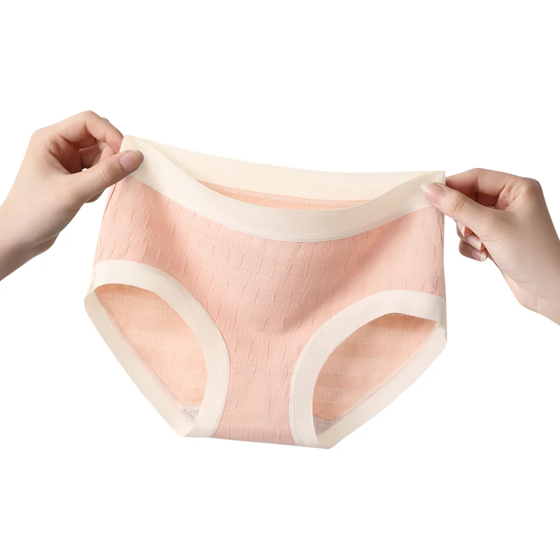 Bragas triangulares deportivas de tiro medio para mujer, ropa interior Sexy, lencería de algodón, levantador de glúteos, sin costuras, 3 piezas