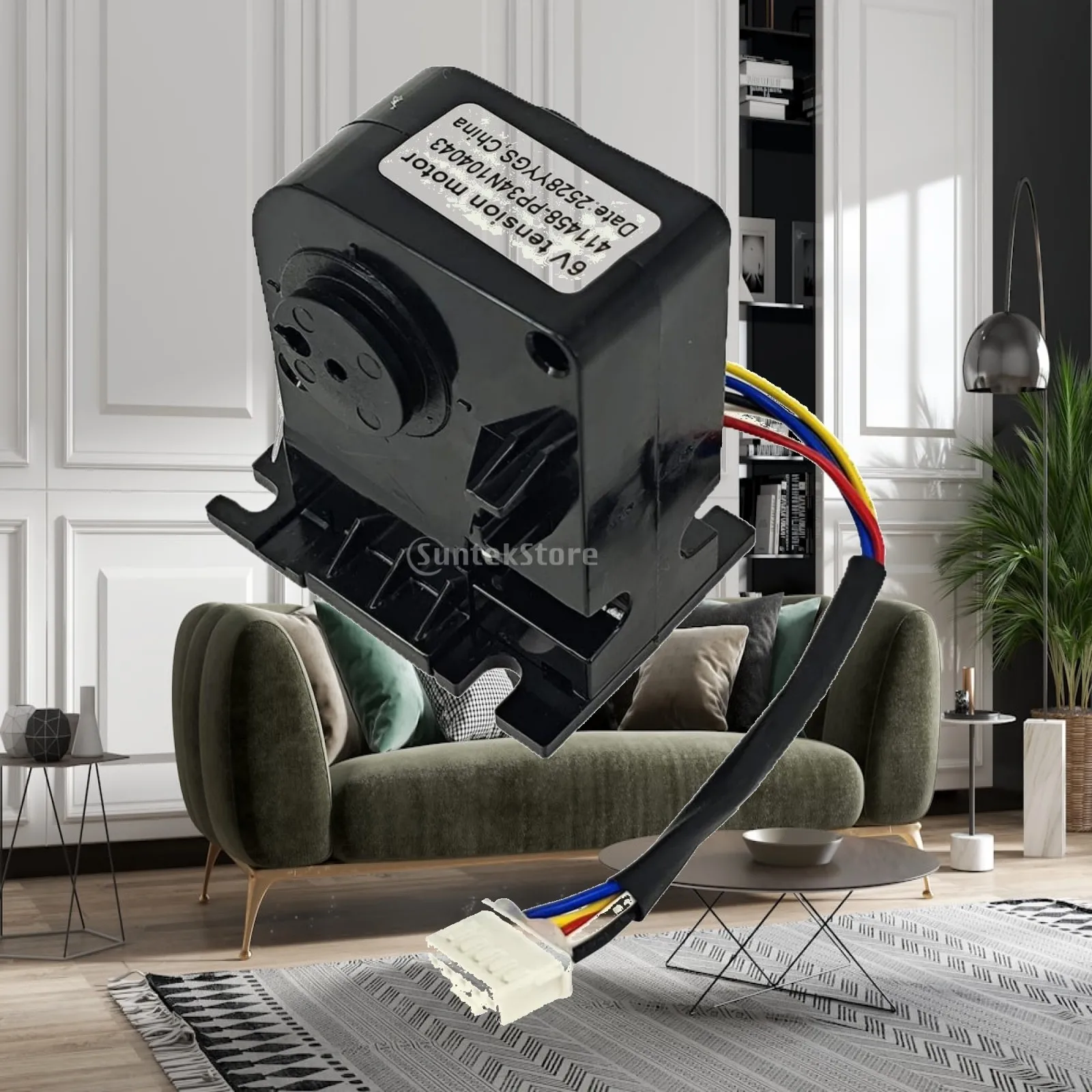 Exercise Machine Control Module Replacement with Connector Plug Wired for Treadmill Maintenance Flat Mounting Base Reliable