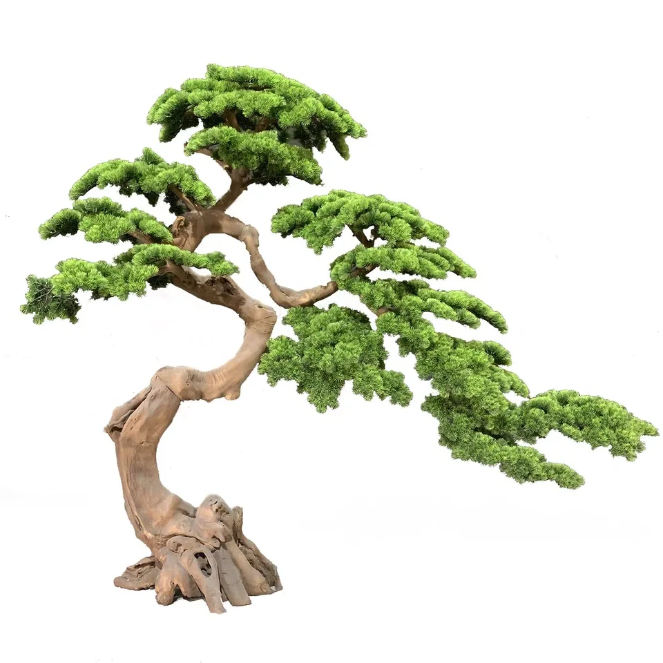 

Simulated welcome pine, landscaping ornaments, new Chinese indoor landscape, decorative green plants