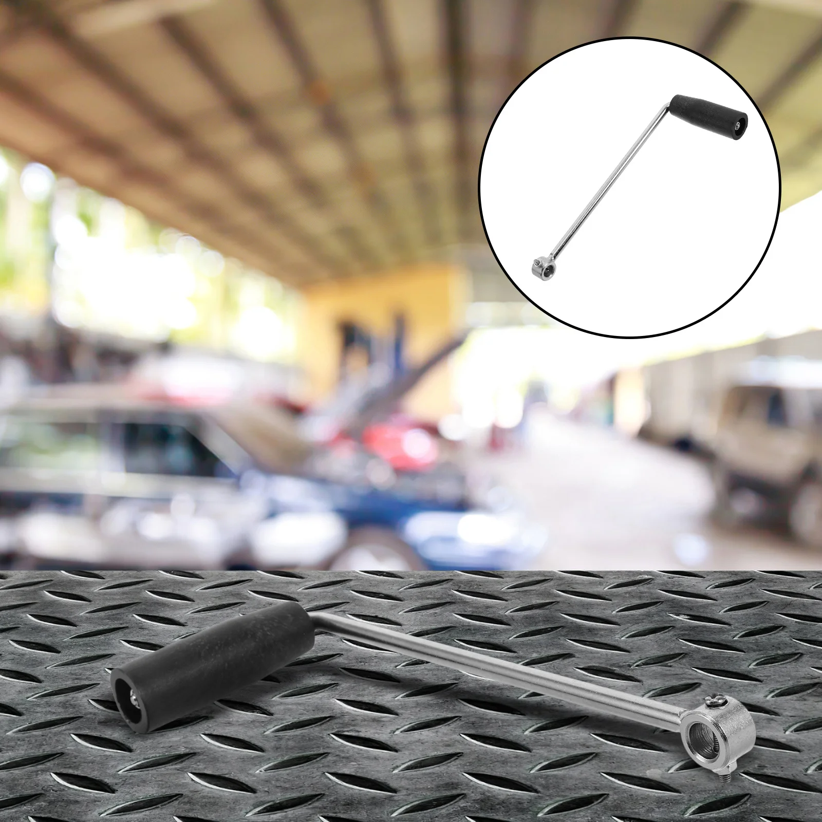 

Hand Generator Handle Stainless Steel Manual Crank Arm For Outdoor Emergency Power Generation Replacement Part Generator Hand