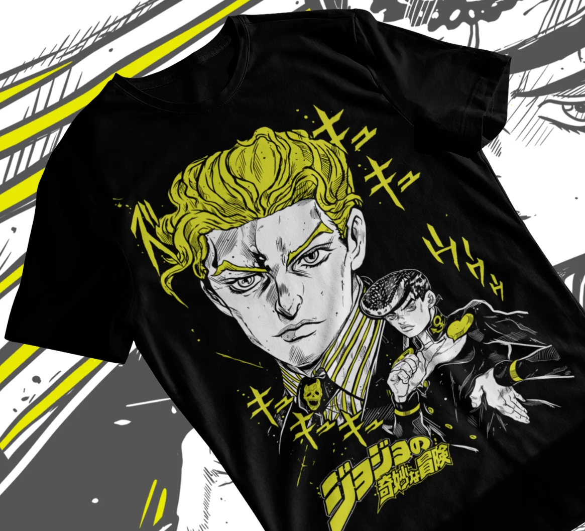 Josuke Kira T-Shirt JoJo's Bizarre Shirt Anime Shirt Manga Graphic Soft Tee