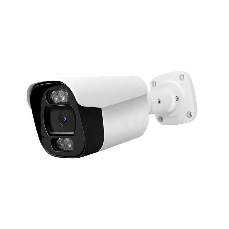 4K CCTV IP Outdoor Bullet Camera Full Color Dual ligjt night Audio vison Human Vehicle Detection 8MP security camera