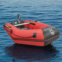 Aluminum Floor PVC Inflatable Fishing Boat 2.7M Assault Racing Boats and Kayak IB Portable for the Sea Outdoor Accessories