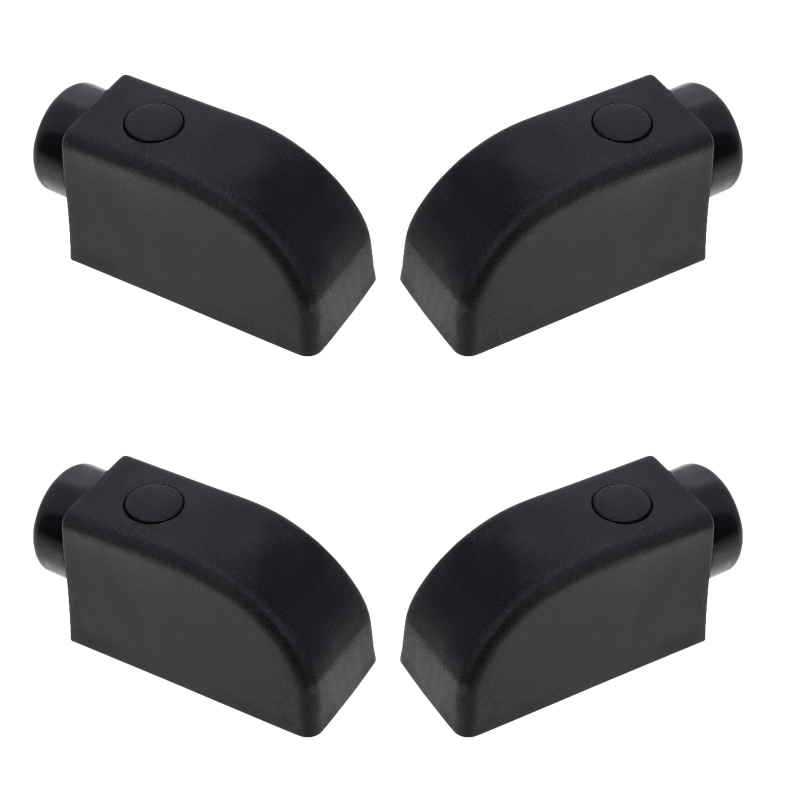 

4Pcs Window Safety Locks Sliding Sash Stopper Security Bar for Home Black Window Locks Security Sliding Sash Stopper