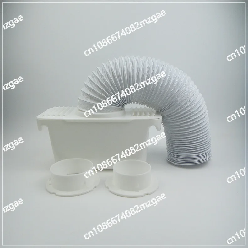 

Universal Tumble Dryer Condenser Kits Vent Hose Ventillation Kit Box Part with 1'PVC Flexible Stretch Exhaust Duct
