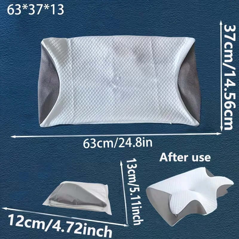 1PC Replaceable Pillowcase Summer Cool Fabric Pillowcase, Hidden Zipper Pillowcase, Washable, Comfortable Pillow Cover Bedding