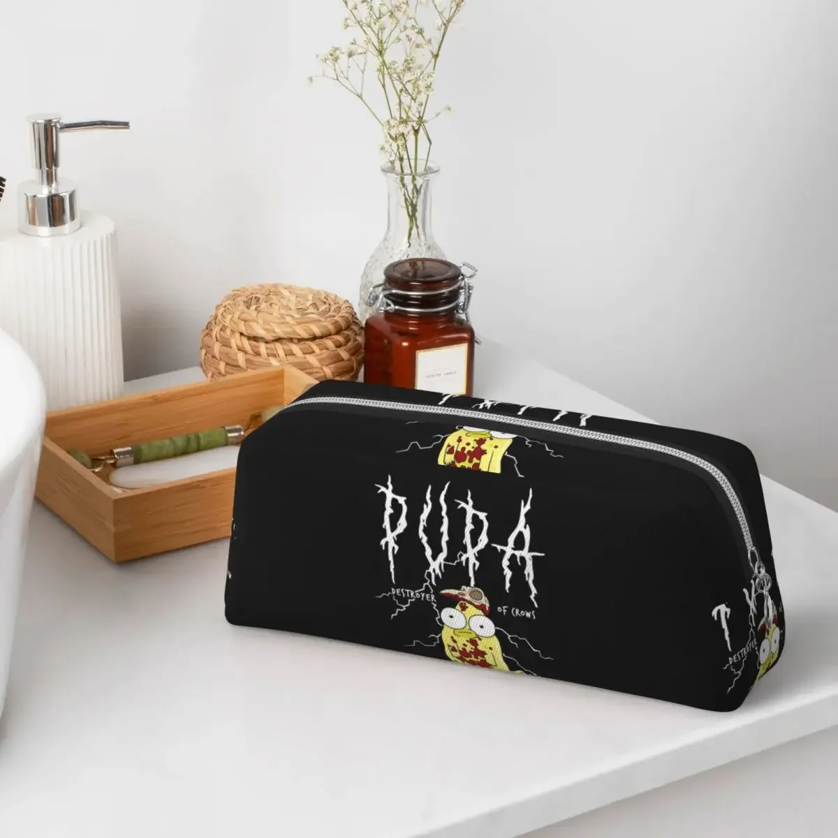 Cartoon Solar Opposites Pupa Lightning Name Pencil Case Pen Holder Large Capacity Pen Box Pencil Bag for Kids School