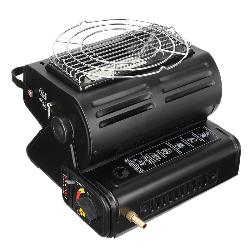 

Outdoor Heat Cooker Gas Heater Camping Heating Aluminum Alloy Portable Camping Tent Portable Gas Heater Stove Tent Accessories