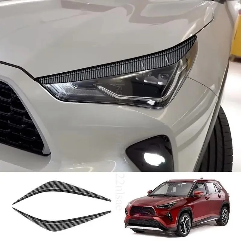 

For 2024 Toyota Yaris Cross Interior Decor Accessories Carbon Fiber Style Trim Anti-Scratch Stylish Premium Interior Garnish