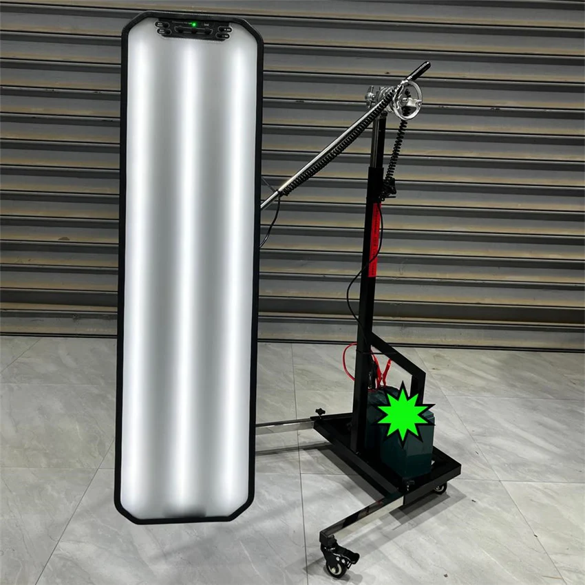 Car Dent Repair Tool 6-color Adjustable Light New Model With Wheels 700*220/950*260mm Dent Detection Accessories