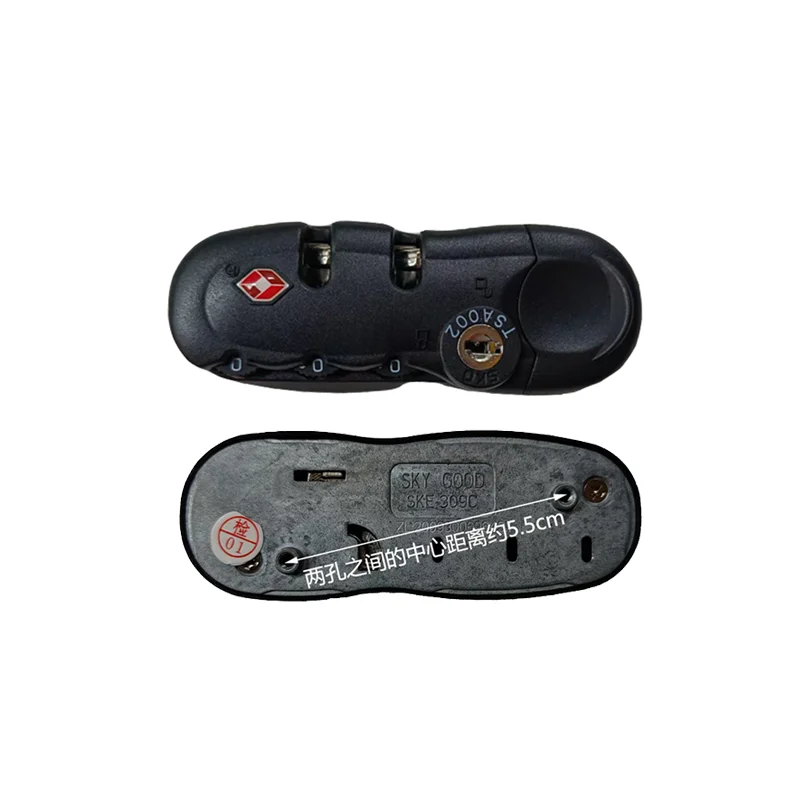 Suitable For SKE-309C Original Baggage Customs Lock Luggage Accessories Combination Lock Simple Portability Anti-theft Security
