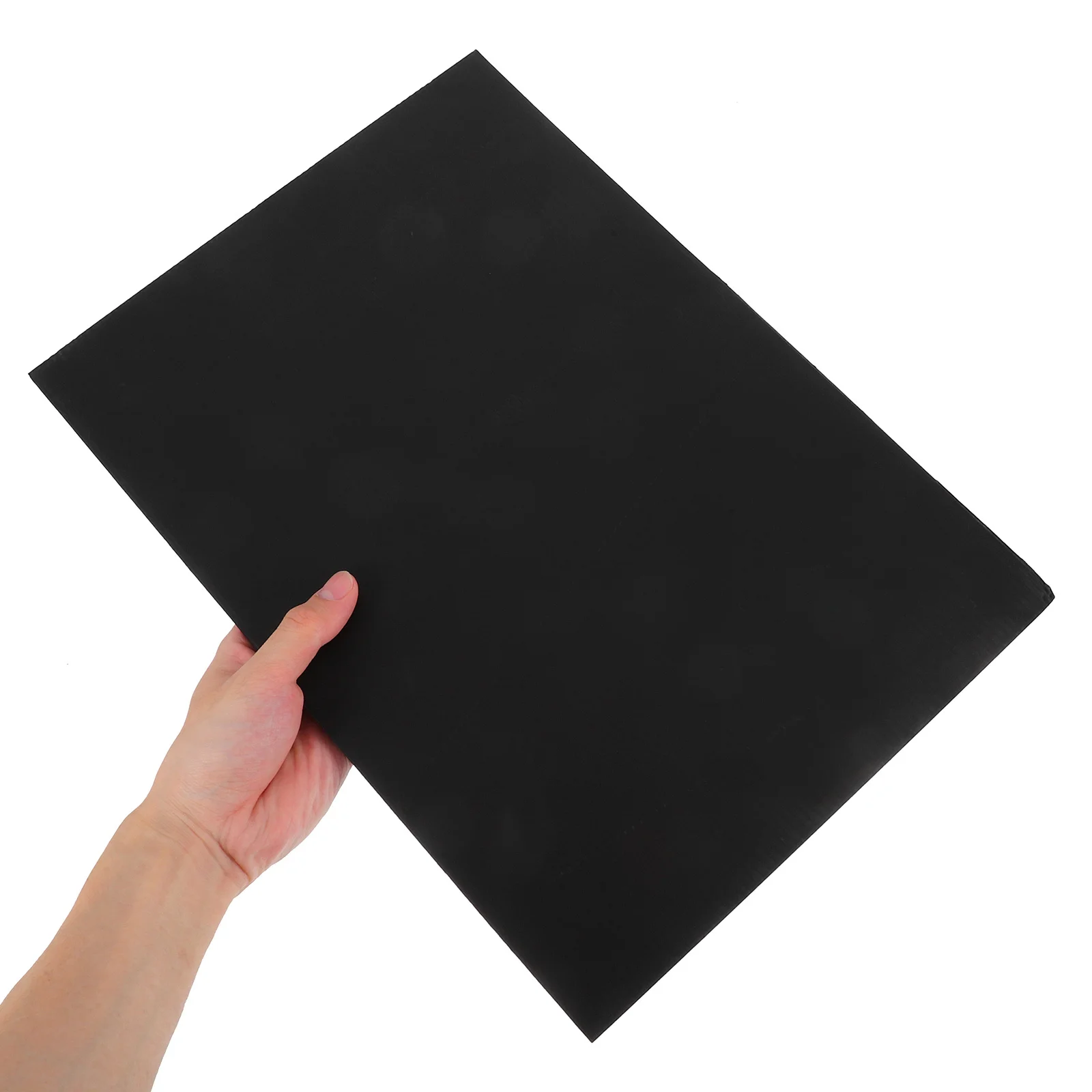 

2Pcs Blank Lawn Signs Black Durable Garden Yard Board Weather Resistant Corrugated Plastic Outdoor Advertising Sign