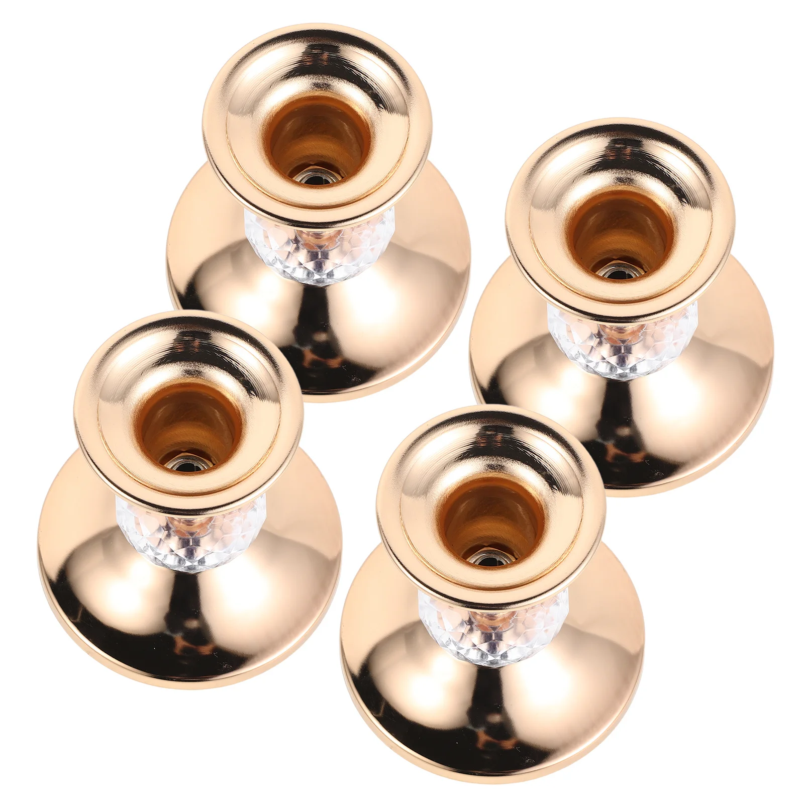 

Elegant European Crystal Candlestick Holder for Home Decor 12 Inch High Quality Wedding Centerpiece Romantic Table Decoration